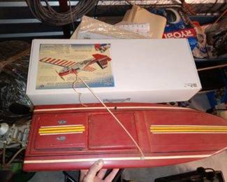 RC boats and kits.