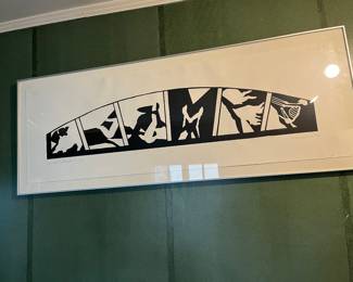  Michael Spafford "12 labors of Hercules (7-12). Number 5/10.   Will separate if two interested parties.  priced in prior photo