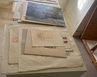 Original art for sale during in person shopping Friday and Saturday