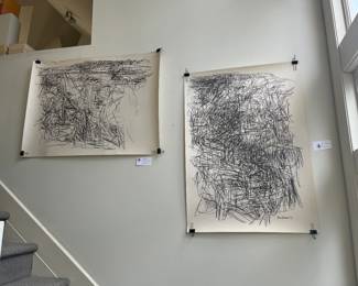 Original art for sale during in person shopping Friday and Saturday