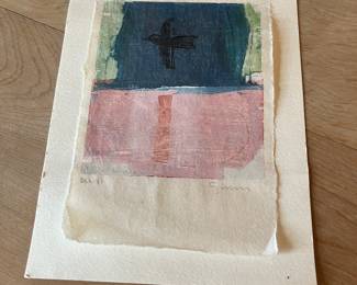 Jef Gunn original for sale during in-person shopping only on Friday & Saturday.