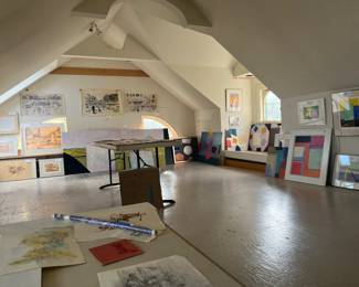 Original art for sale during in person shopping Friday and Saturday