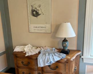 Vintage children's clothing for sale during in person shopping hours Friday and Saturday only.