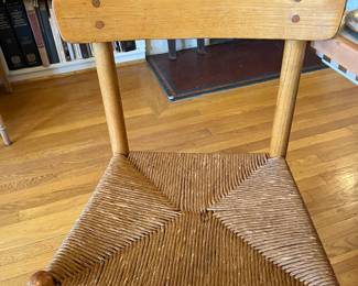 $1200. Set of 6 &nbsp;Mid Century "Shaker" chairs with papercord seats.  Purchased in the 1960's.