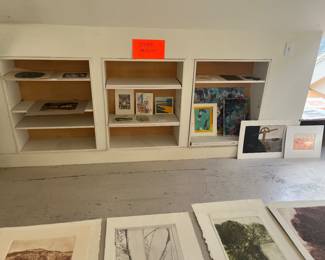 Original art for sale during in person shopping Friday and Saturday