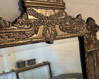 close up of the frame