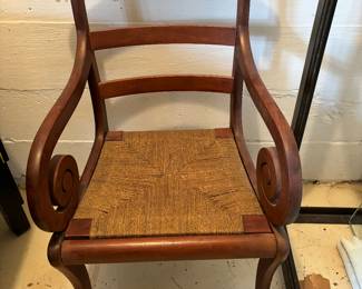 Chair for sale during in-person shopping