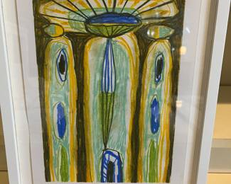 $760. Whiting Tennis original art. 12.5" x 9.25"