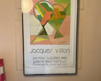 $60 Jacques Villon exhibition poster