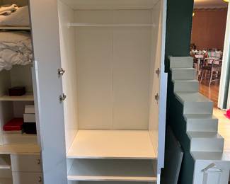 inside view of the wardrobe