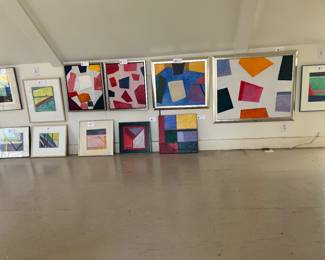 Original art for sale during in person shopping Friday and Saturday