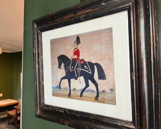 $40 Horse and soldier art