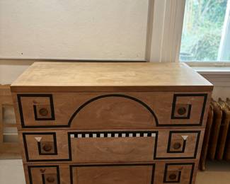$220. Hand-painted dresser.  34"w x 20"d x 33.5"h