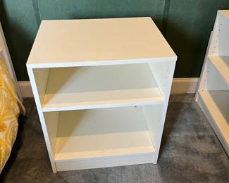 $20 White side table or nightstand.  20"w x 15.5"d x 23.5"h