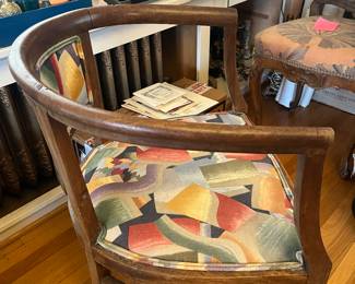 back view of the chair