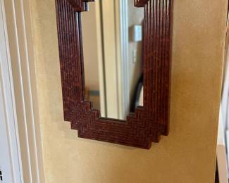 $50. Art Deco style mirror