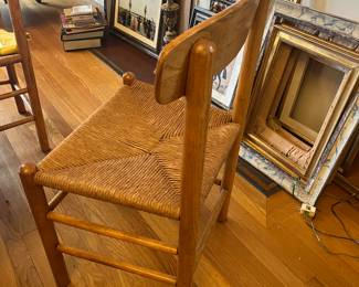 backside of the chairs