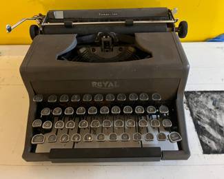 Royal vintage typewriter sold during in-person shopping only