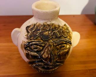 John Garrou southern primitive folk art pottery