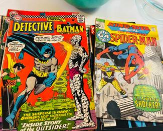 Vintage comic books