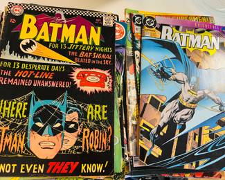 Vintage comic books