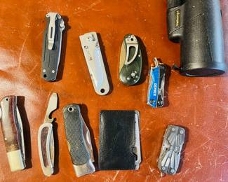 Pocket knife collection