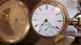 Elgin National Watch Company, *Warranted*, Movement Number:996611, Case Number:457446.