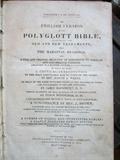 Early 1800's Polygott Bible