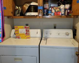 Older washer & dryer - work great