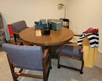 Game table & 4 chairs
