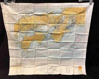 Army Map Services: Tokyo & Osaka Cloth Map 1944