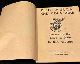MUD, MULES AND MOUNTAINS Cartoons of the A.E.F. In Italy