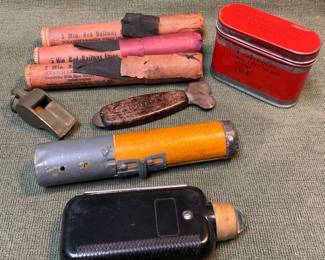 WW2 Air Corps Snoopy Tool, Military Flairs, Flashlights More