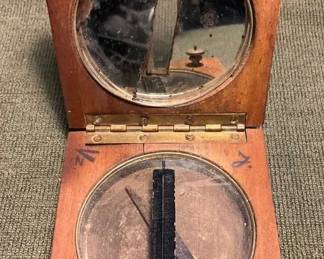 Antique Military Pocket Directional Compass For Restoration