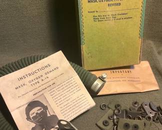 Pieces And Parts Military Gas Mask