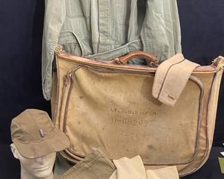Military AAF Overalls, Garmet Bag, Garrison Cap More