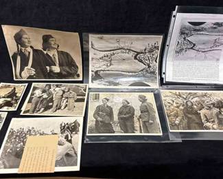 1944 Photo of R.A.F. Support to Tito Against Nazi Occupation Other Yugoslavian Photos