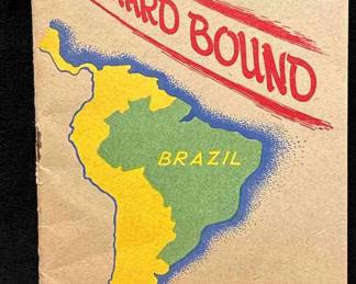 WWII USAAF Brazil Souvenir Guide Homeward Bound