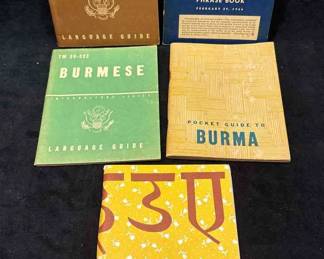 Pocket Guide Malay, Burmese, Thai, India