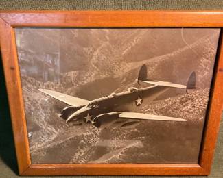 Framed Lockheed Ventura Medium Bomber