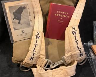 WW2 Parachute Bag, Aylings Combat Aviation Book More