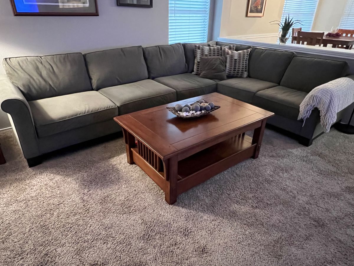 Couch has sold. But the coffee table is still available.