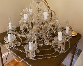 Crystal chandelier