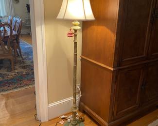 Onyx floor lamp