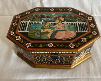 Hand painted box