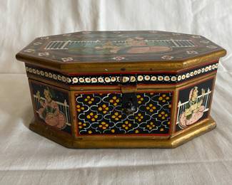 Hand painted box
