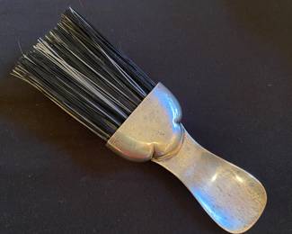 Sterling silver shoehorn/clothes brush