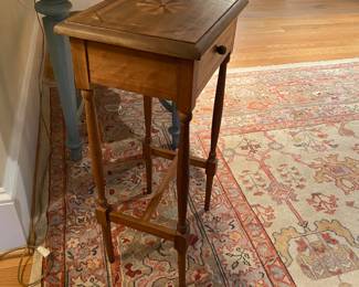 Antique inlaid stand