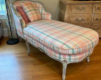 French style chaise lounge