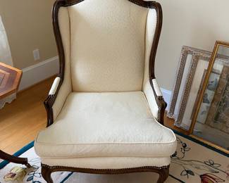 Century Furniture wing chair - PRISTINE!